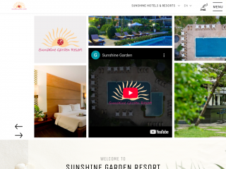 sunshinegardenresort.com screenshot
