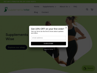 supplementswise.com screenshot