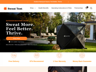 sweattent.com screenshot