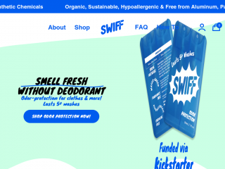 swiffspray.com screenshot