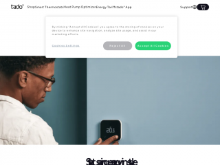tado.com screenshot