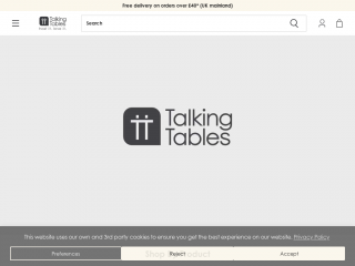 talkingtables.co.uk screenshot