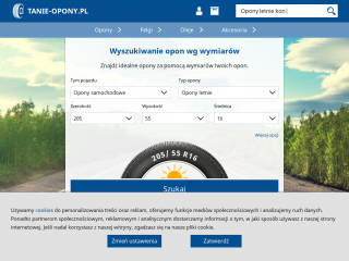 tanie-opony.pl screenshot