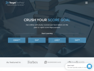 targettestprep.com screenshot