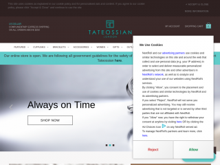tateossian.com screenshot