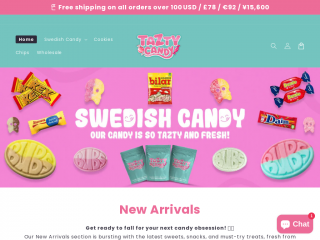 taztycandy.com screenshot