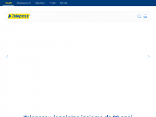 telepass.com screenshot