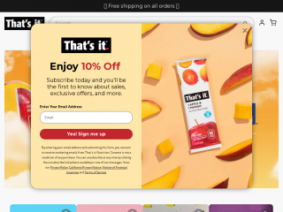 thatsitfruit.com screenshot
