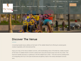the-venue.com screenshot
