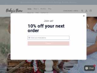 thebabysbrew.com screenshot