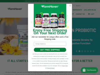 thefarmhaven.com screenshot