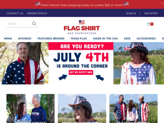theflagshirt.com screenshot