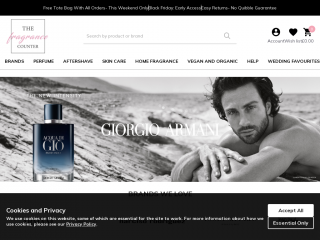 thefragrancecounter.co.uk screenshot