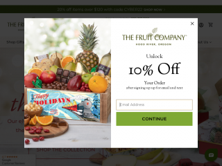 thefruitcompany.com screenshot