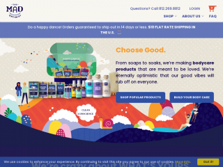 themadoptimist.com screenshot