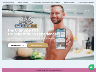 thenaturaltransformer.com.au screenshot