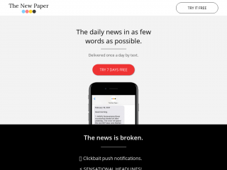 thenewpaper.co screenshot