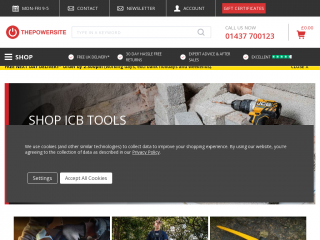 thepowersite.co.uk screenshot