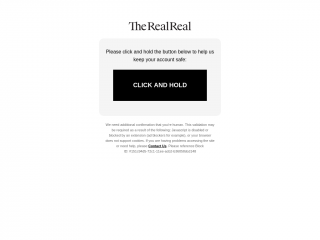 therealreal.com screenshot