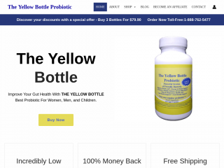 theyellowbottle.com screenshot