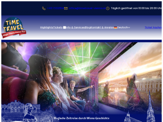 timetravel-vienna.at screenshot