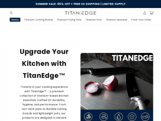 titanedgekitchen.com screenshot