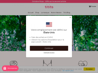 titits.com screenshot