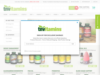 tnvitamins.com screenshot