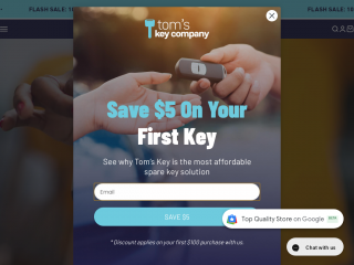 tomskey.com screenshot