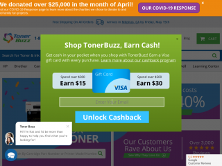 tonerbuzz.com screenshot
