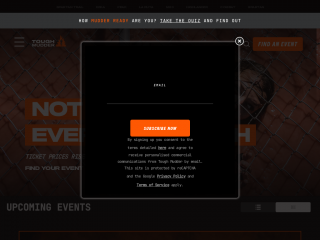 toughmudder.co.uk screenshot