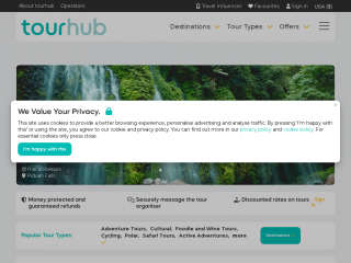tourhub.co screenshot