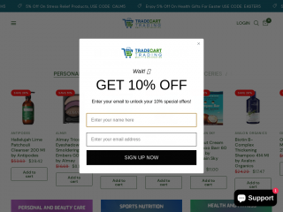 tradecart.ca screenshot