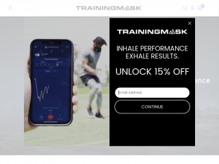 trainingmask.com screenshot