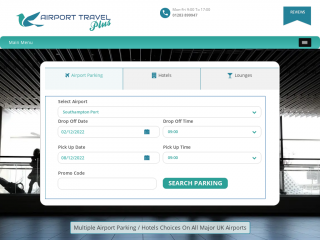 travelairportplus.co.uk screenshot