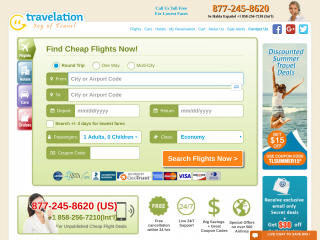 travelation.com screenshot