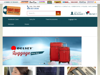 travelbagsmall.com screenshot