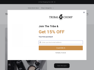 tribalchimp.com screenshot