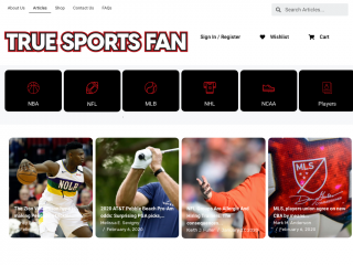 truesportsfan.com screenshot