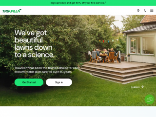 trugreen.com screenshot