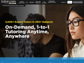 tutor.com screenshot