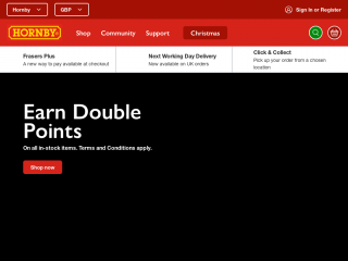uk.hornby.com screenshot