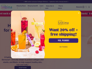 ultimareplenisher.com screenshot
