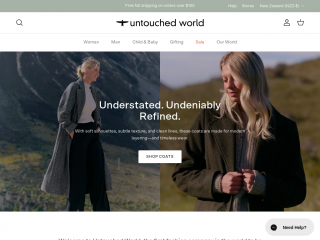 untouchedworld.com screenshot