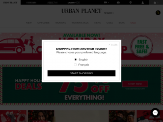urban-planet.com screenshot