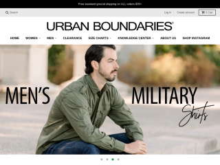 urbanboundaries.com screenshot