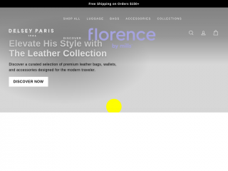 us.delsey.com screenshot