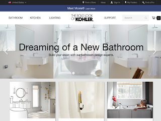 us.kohler.com screenshot