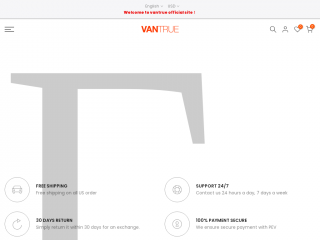 vantrue.com screenshot