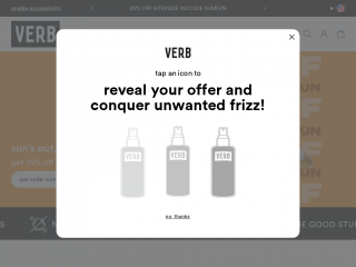 verbproducts.com screenshot